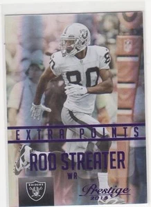 2015 Prestige Extra Points Purple Rod Streater Raiders Temple Owls 038/100 - Bild 1 von 2