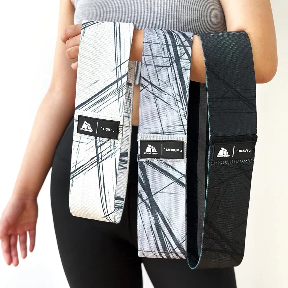 METEOR Non-Slip Resistance Bands Set,Fabric Booty Bands,Hip and Squat Bands - image 1 of 4