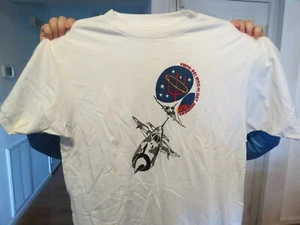 Vintage 1983-1984 USMC VMFA-321 MAG 41 Andrews "Hells Angels" T-Shirt - Mint - Picture 1 of 6