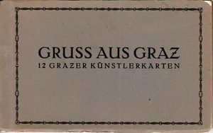 Österreich, 30er Jahre, alte Werbung - Graz, Bildführer (12 Seiten) - Bild 1 von 8