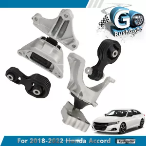 4PCS Engine Motor & Trans Mount For 2018-2022 Honda Accord 1.5L TURBO AUTO CVT - Picture 1 of 12