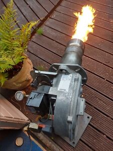 Ecoflam Max P25 TL(L+S) Burner,220v 60hz Light Oils/diesel/kero, Great Condition