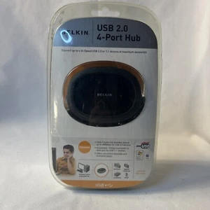 Belkin High Speed USB 2.0 4-port Hub N10117 F5U234 Home & Office NEW - Picture 1 of 5