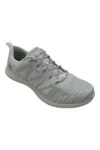 Skechers Vapor Foam Lite Washable Knit Bungee Sneakers White - Picture 1 of 3