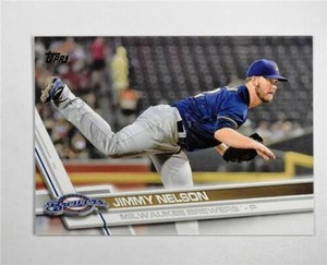 2017 Topps #193 Jimmy Nelson - NM-MT