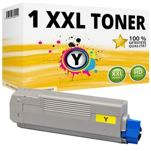 1x XXL TONER Gelb für OKI Data C5850N C5850DN C5950N C5950DN MC560DN MC560N - Bild 1 von 5