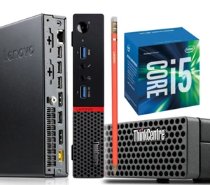 Lenovo ThinkCentre M710q Intel Core i5-7500T 8GB/16GB/32GB RAM Windows 10 - Bild 1 von 6