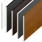 uPVC Flat Soffit Board 9mm x 5m White Black Anthracite Grey Golden Oak Rosewood