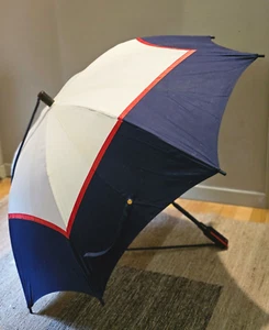 Vintage Gucci Cotton Umbrella Parasol RARE 1980s - Picture 1 of 13