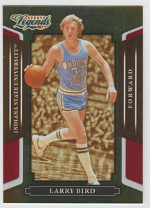 LARRY BIRD 2008 Donruss Sports Legends MIRROR RED #3 SP Parallel #109/250