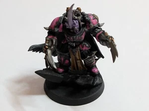 warhammer 40k Chaos Space Marines EMPEROR'S CHILDREN Lord in Terminator Armour - Picture 1 of 6