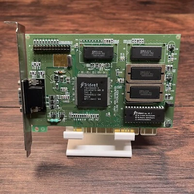 TRIDENT 2MB PCI Video Card TGUI9440-1 - Image 1 of 3