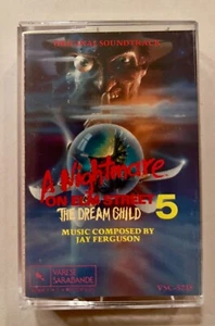 A Nightmare on Elm Street 5 The Dream Child Soundtrack (Cassette Tape, 1989) - Picture 1 of 3