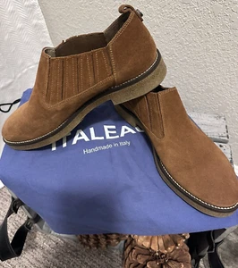 Italeau Handmade in Italy Größe 9,5 40 Favola in Cognac Stiefeletten - Bild 1 von 13