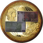 [#1160598] Frankreich, Medaille, En Mémoire d'une Monnaie, 100 Francs Paul Cézan