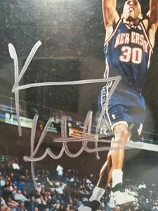 Kerry kittles nets BASKETBALL AUTOGRAPH SIGNED PHOTO PRINT 8 x 10 authenticated - Picture 1 of 4