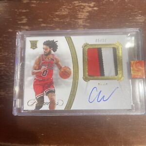 2019-20 Panini Flawless Coby White RPA /10
