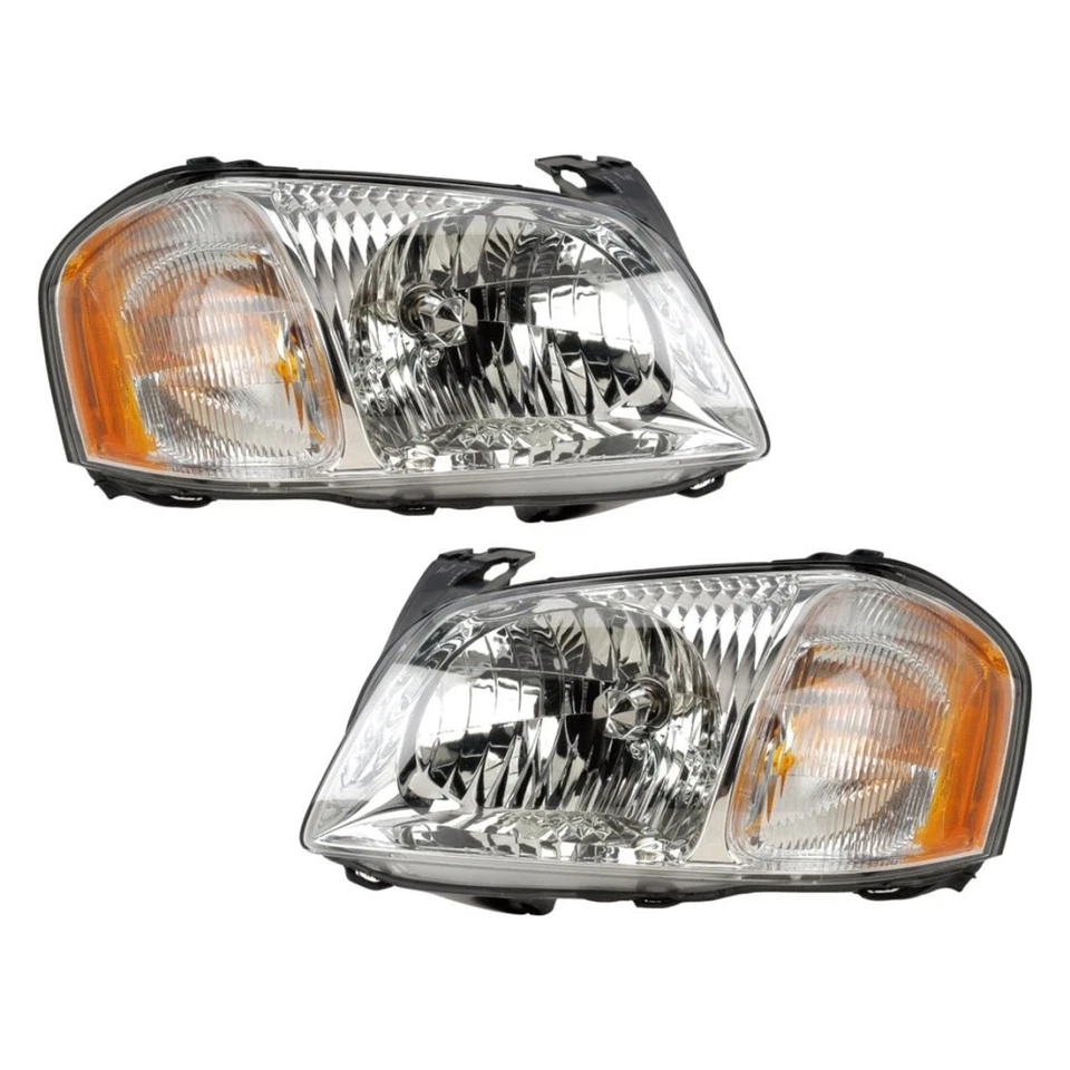 For Mazda Tribute 01-04 Dorman Driver & Passenger Side Replacement Headlight Set — 第 1/1 张图片