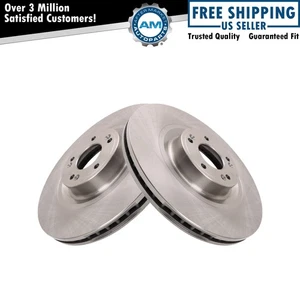 Front Brake Rotor Set Fits 2017 Genesis 2012-2016 Hyundai 2015-2017 Kia - Picture 1 of 5