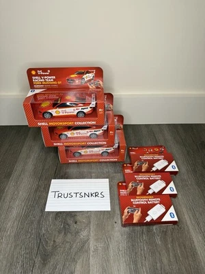 3X Shell V-power Ford Mustang GT 1:41 & 3X Bluetooth battery ✅SHIPS SAME DAY✅ - Bild 1 von 3