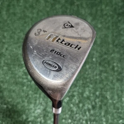 Ladies Dunlop Attack 420cc Forged 3 Wood Graphite Shaft L Flex RH 41.5" - Image 1 of 4
