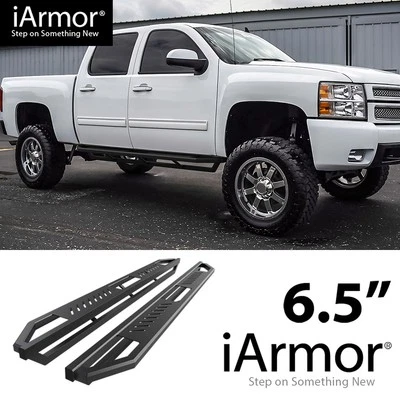 iArmor 6.5in Off-Road Nerf Bars Fit 01-07 Chevy Silverado GMC Sierra Crew Cab Foto 1 de 4