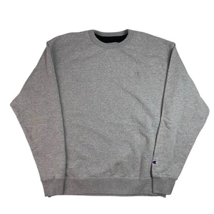 Vintage Champion besticktes Sweatshirt grau Large - Bild 1 von 6