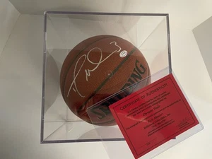 Dwyane Wade Signed Autograph Full Size NBA Replica Basketball Miami Heat HOF COA - Picture 1 of 5