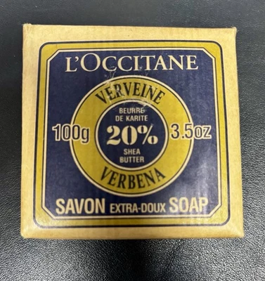 NUEVO L'Occitane Jabón Vegetal con Manteca de Karité 100 g Barra 3.5 OZ Hecho en Francia Foto 1 de 4