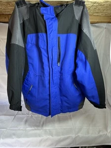 Protection System Jacket Snow & Ski Jacket With Hood Boys Size L (14-16) Blue - Picture 1 of 10