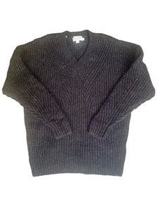 Molly Bracken Girls Knitted Sweater-Black/gold Tinsel-Sz 16Y - Picture 1 of 8