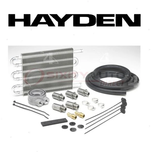 Hayden Engine Oil Cooler for 1990-2004 Oldsmobile Silhouette - Belts Cooling qb Foto 1 de 4