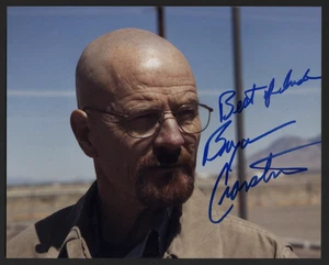 BRYAN CRANSTON in Breaking Bad Signed Autographed 8 x 10 Photo - BAS not PSA - Picture 1 of 2