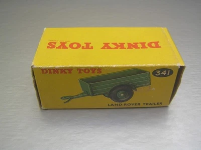 Remolque Land Rover Dinky Toys 27M 341 caja completa original solamente Foto 1 de 4