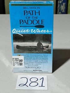 Path of the Paddle - Quiet Water, Bill Mason, 1984 NorthWord Press, Sealed VHS - Picture 1 of 2