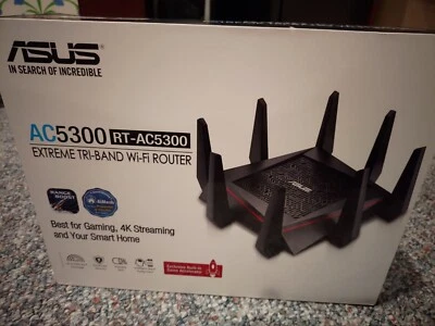 Asus RT-AC5300 Wireless Tri-Band Gigabit Wifi Router - Image 1 of 3