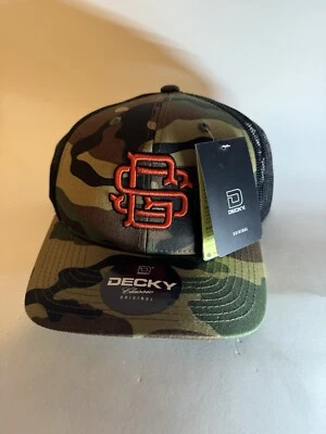 Golden Sky festival Decky camo trucker hat cap mesh back brand new  - Image 1 of 4