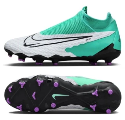 Nike Phantom GX FG MG Soccer Cleats Shoes Green DD9472-300 Mens Size 4.5 - Image 1 of 4