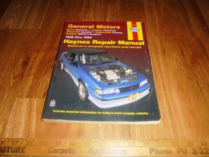 GM 1982 -1994 Buick Skyhawk Cadillac Chevrolet Oldmobile Pontiac Haynes 38015 - Picture 1 of 5