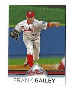 2012 Reading Phillies Frank Gailey