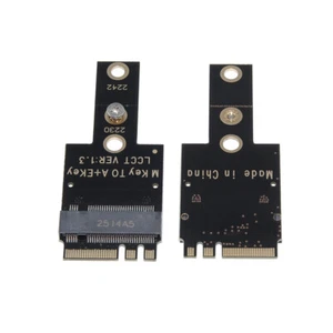 M.2 A+E Key to 2230 for NVME Adapter M.2 WiFi to M Key Converter - Picture 1 of 11