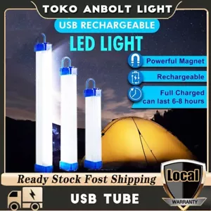 1pc wireless USB Rechargeable LED Emergency Light Bar Night Light 28inches 120W - Picture 1 of 11