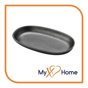 9" x 5" Oval Cast Iron Steak Plate / Skillet (1 Skillet) by MyXOHome - Picture 1 of 7