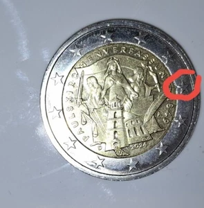 2 Euro Münze | Paulskirchen Verfassung | 2024 D | 1849 - Bild 1 von 2