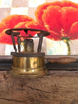 Ancien réchaud ALG en laiton/old stove  - Photo 1/4