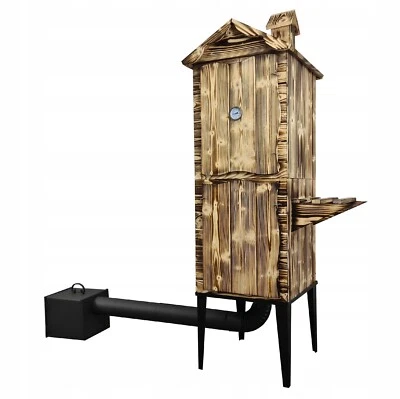 ORBITREX.EU Räucherkammer Räucherei Garten Holzräucherei Holz 180x50x50cm
