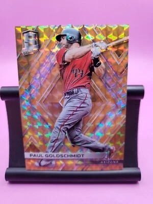 Panini Prizm Paul Goldschmidt Gold Disco RC 2018 3/5 Arizona Diamondbacks #65 Foto 1 de 2