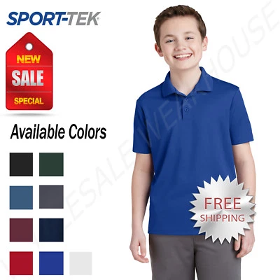 NUEVO Polo Sport-Tek Genial Dri-Fit Rendimiento Absorbente para Niños M-YST640 Foto 1 de 3