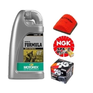 HONDA CRF150F (12-19) Motorex Oil +NGK+UNI FILTER Engine Service Kit - Picture 1 of 5
