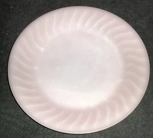 Vintage 1950er Fire King rosa Wirbel Anchor Hocking OvenWare 9" Essteller, selten - Bild 1 von 4